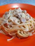 Spaghetti Carbonara Vegetarian