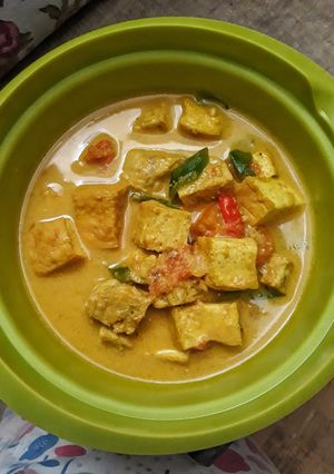 Foto resep Tahu Tempe Kuah Santan