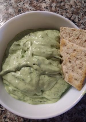 Una foto de Dip de ciboulette