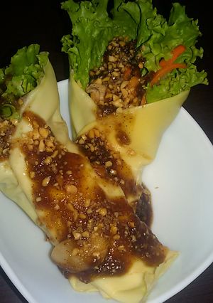 A picture of Lumpiang Sariwa.