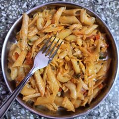 A picture of Masala Pasta.