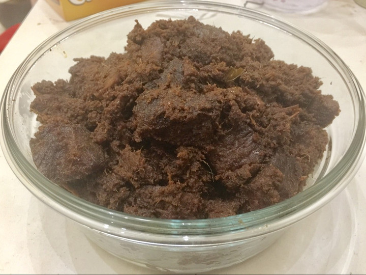 Resep Rendang Padang Item Anti Gagal