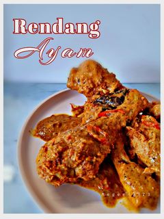 Foto resep Rendang Ayam Bumbu Instan
