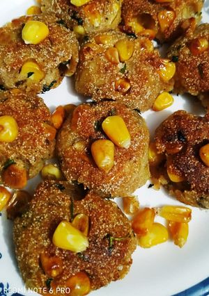 A picture of Corn cutlet.