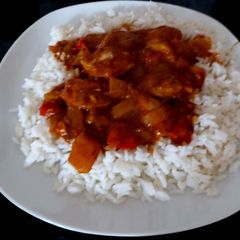 A picture of Slow cooked Chicken Madras. 😸.