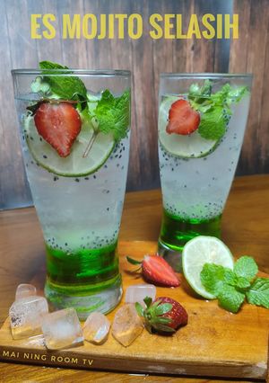 Foto resep Es Mojito Selasih (199)