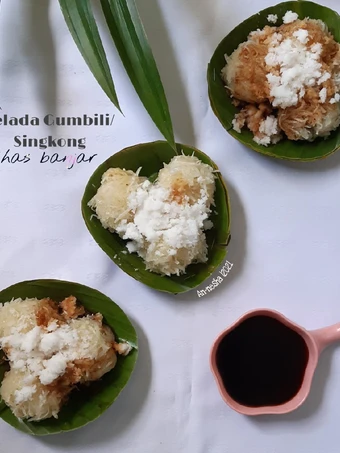 Langkah Gampang Membikin Resep 206. Selada Gumbili/Singkong Khas Banjar yang Lezat Anti Ribet, Mantap Sekali