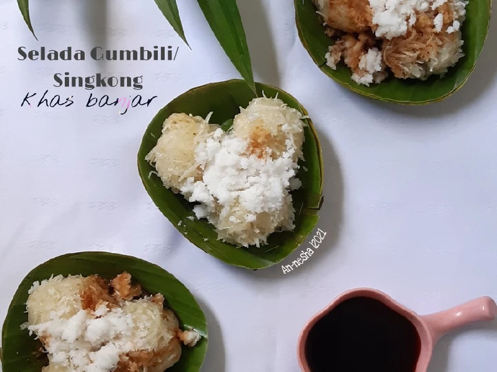 Langkah Gampang Membikin Resep 206. Selada Gumbili/Singkong Khas Banjar yang Lezat Anti Ribet, Mantap Sekali