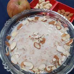 A picture of Apple Kheer.