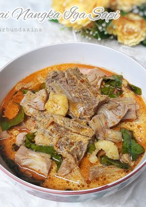 Foto resep Gulai Nangka Iga Sapi