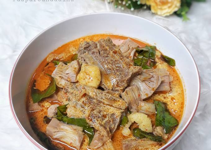 Anti Ribet, Memasak Gulai Nangka Iga Sapi Praktis