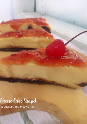 Foto resep Cheese Cake Irit (no oven & no mixer)