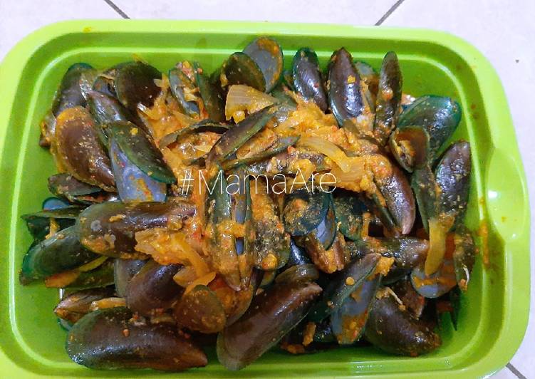 Kerang Ijo Saus Padang