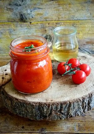 Una foto de Salsa de Tomate sin Azúcar