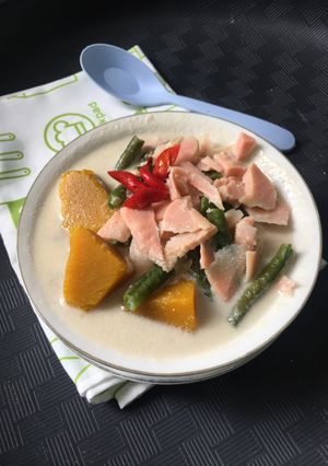 Foto resep Sayur Rebung labu kuning