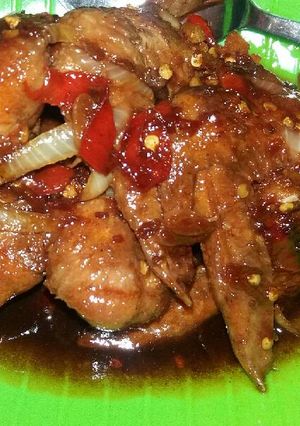 Foto resep Sayap ayam kecap pedas manis