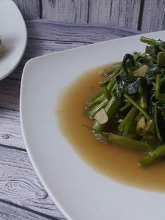 Foto resep Kangkung tumis simpel (2 bahan)