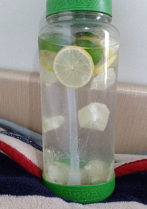 Foto resep Infus water jeruk nipis lemon