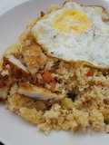 Couscous with Tomato, Leeks and Garlic (quick meal)
