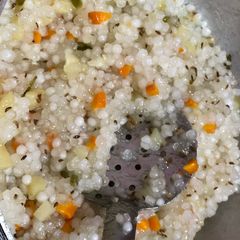 A picture of Sabudana khichdi.