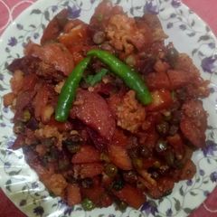 Mix veg sabzi A picture of Mix veg sabzi.