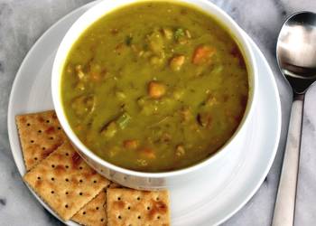 Easy Make Recipe Split Pea Soup Delicious and Healthy