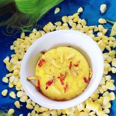 A picture of Sweetcorn Halwa.