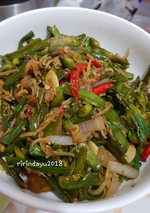 Foto resep Tumis genjer teri medan