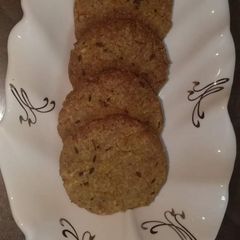 A picture of Moms magic jeera cookies.