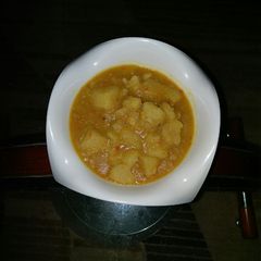 A picture of Yam porrage.