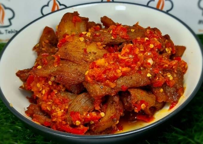 53. Empal Sapi Balado