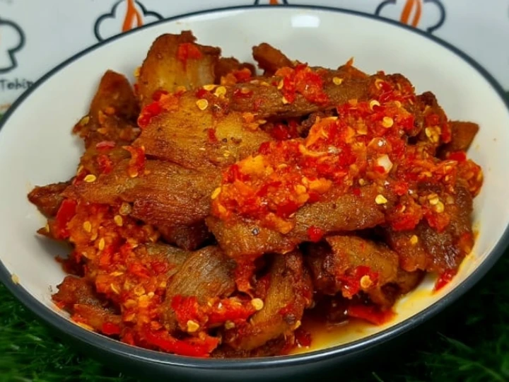 Cara Mudah Menyiapkan Resep 53. Empal Sapi Balado yang Enak