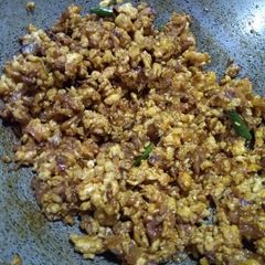 A picture of Egg bhurji.