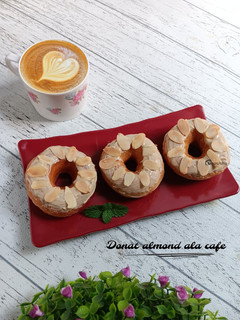 Foto resep Donat almond ala cafe