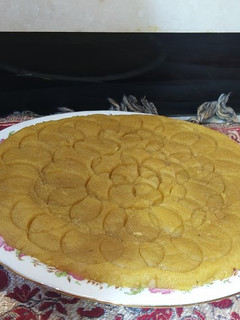 عکسی از دستور حلوا شیر زعفرانی (Halwa)