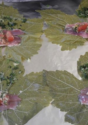 Φωτογραφία της συνταγής Σαρδέλες Γεμιστές σε Αμπελόφυλλα