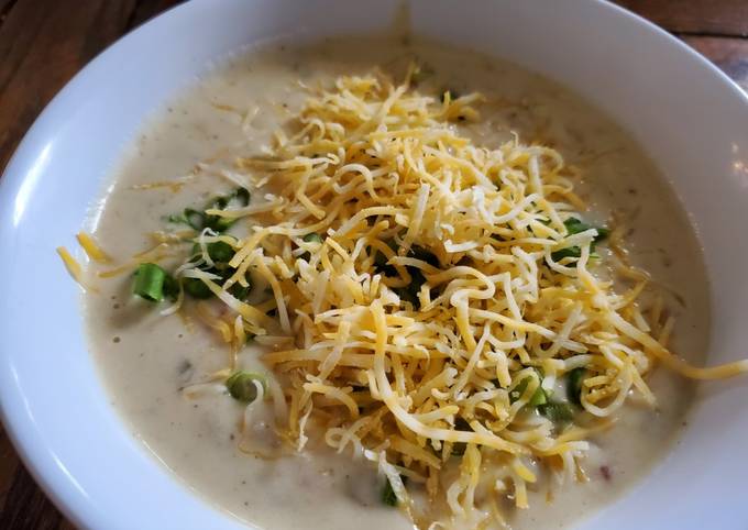 Easiest Way to Prepare Speedy Loaded Potato Soup- the quick cheat version