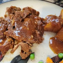 A picture of My Insta Pot Beef Pot Roast and Potatoes.