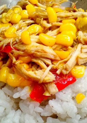 Foto resep Nasi Ayam Jagung Super Pedas