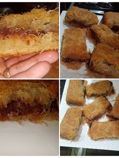 صورة لوصفة الكنافة بالعجوه 😋😋😋