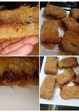 صورة لوصفة الكنافة بالعجوه 😋😋😋