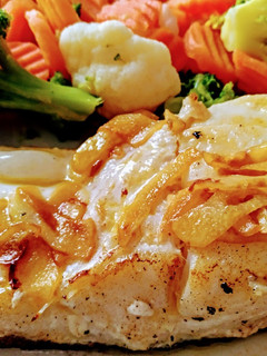 Una foto de Bacalao al ajillo
