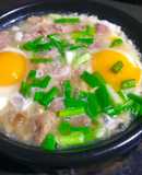 Trứng ốp la thịt bằm