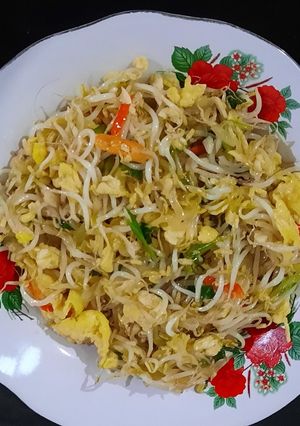 Foto resep Oseng Tauge dan telur