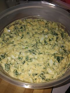 Medvehagymás tojáskrém recept fotója