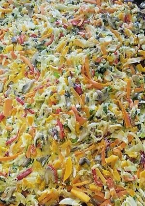 Una foto de Carne molida con vegetales
