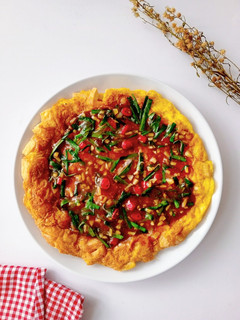 Foto resep Dadar Tahu Saus Kucai