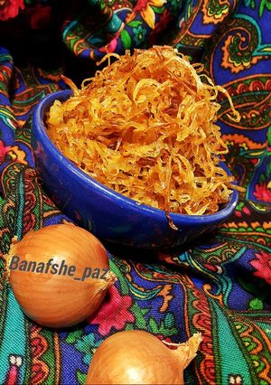 عکسی از دستور پیاز داغ چیپسی یا مجلسی