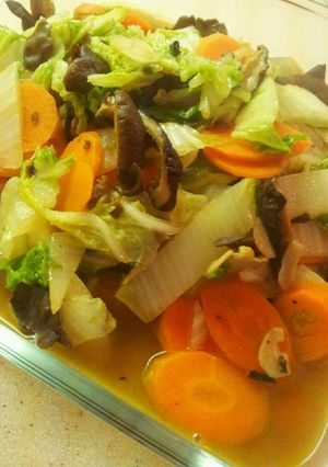Foto resep Cah Sawi putih Saus Tiram