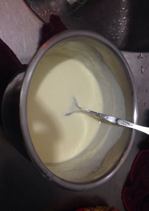 無需烤箱無吉利丁即可完成的偽起司蛋糕 的食譜成品照片
